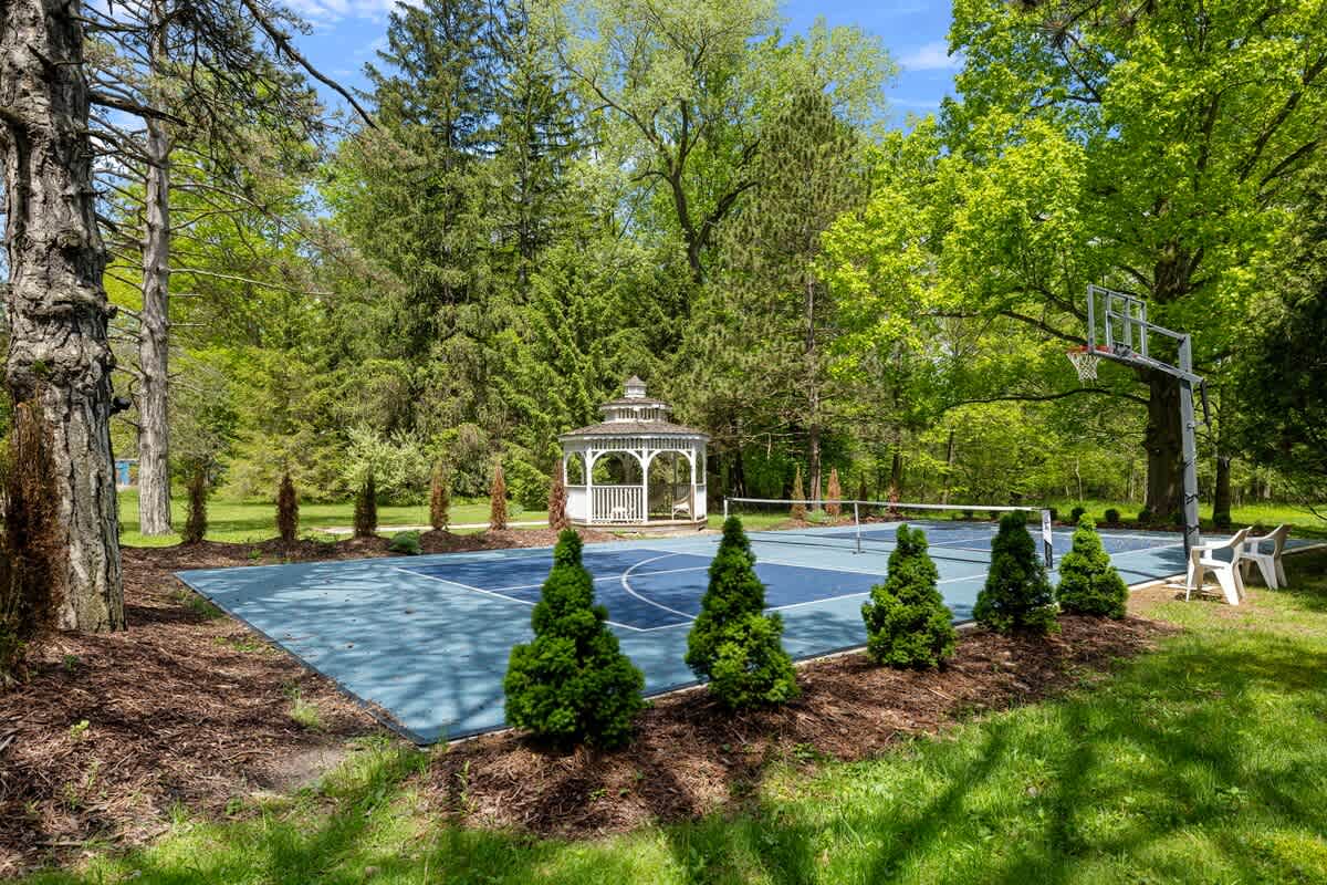 Y'all can take delight in some outdoor sports or just relax in the gazebo.