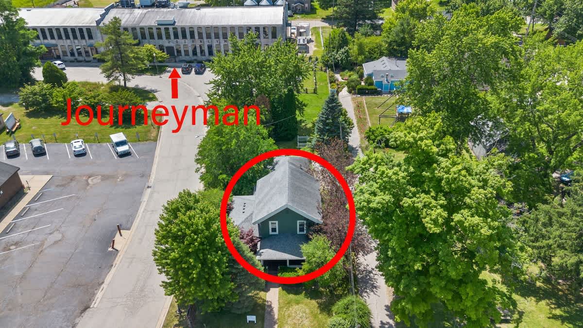 The Fourth Oak is just steps from Journeyman Distillery!