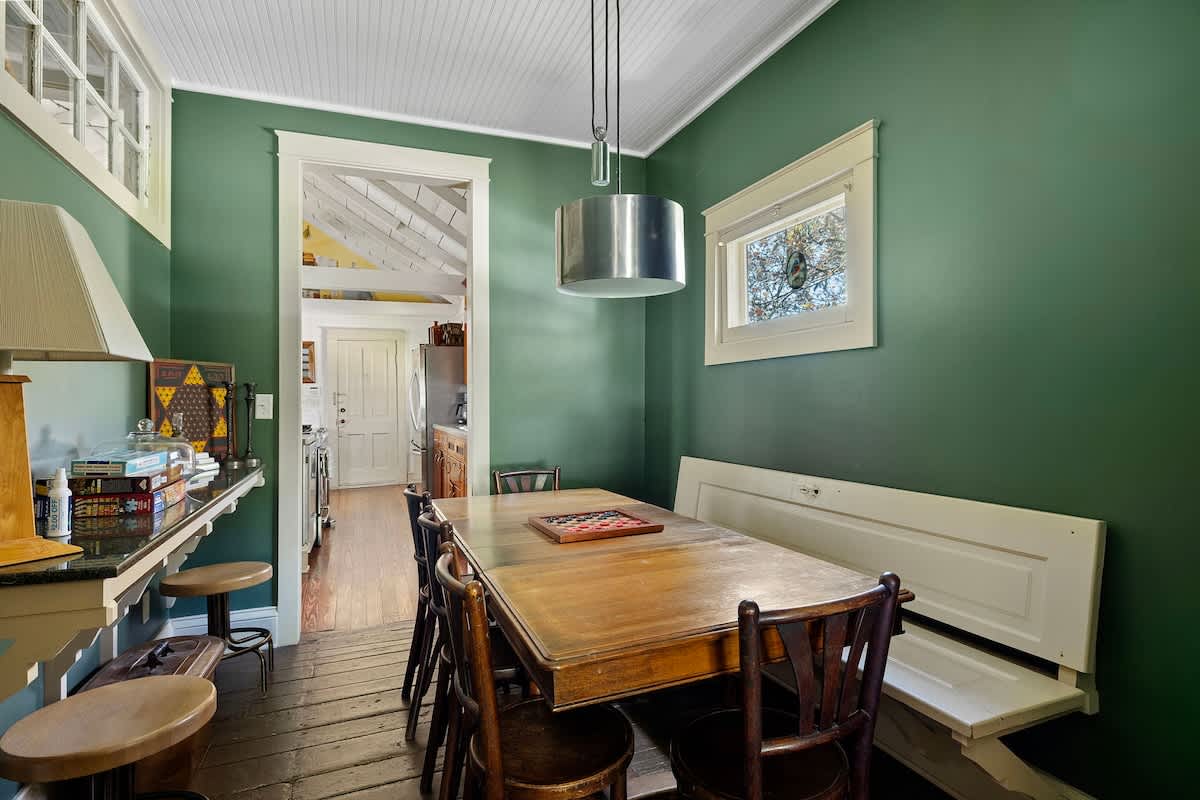 This cozy nook is perfect for board game nights and endless laughter. Who's ready for a round of fun?