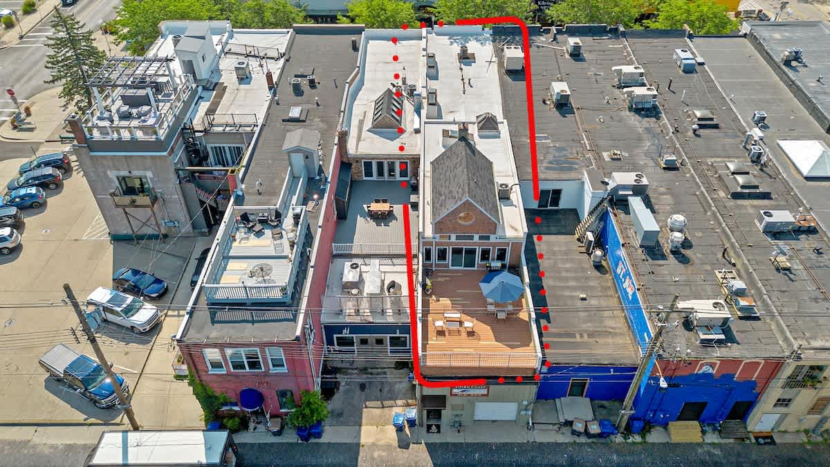 Rooftop goals in the quirkiest corner of town!