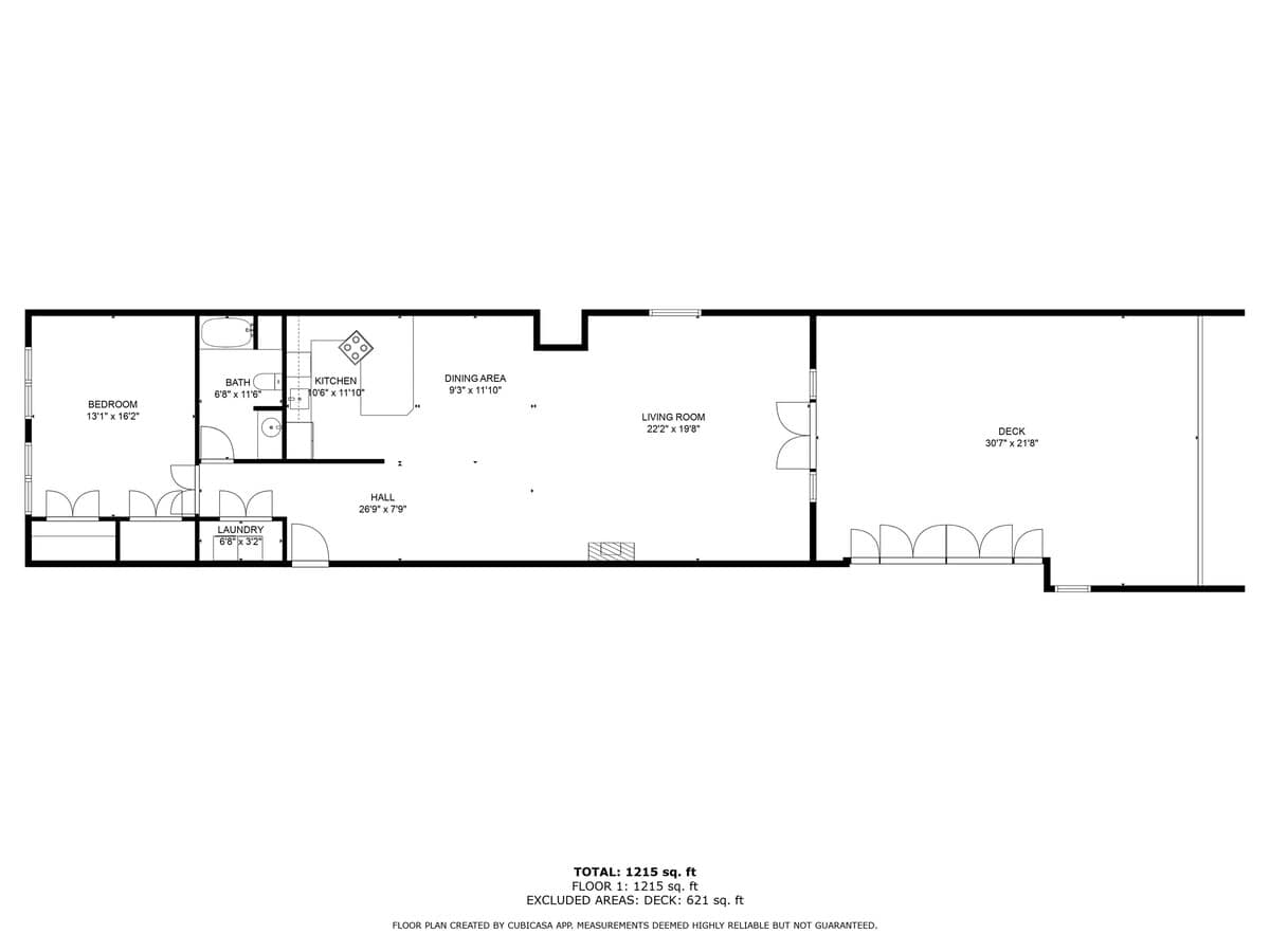 Lighthouse Lookout's Floor Plan