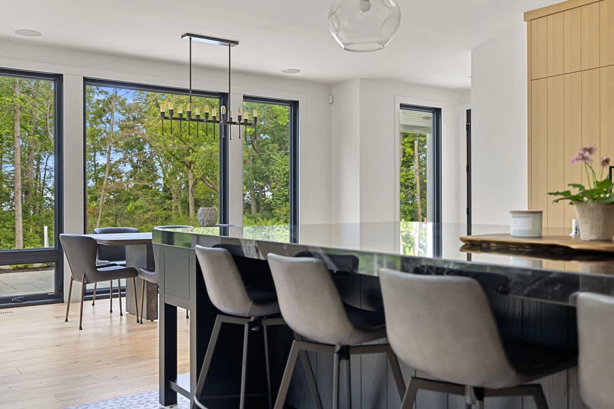 There's nothing like starting the day in a sleek and stylish kitchen.