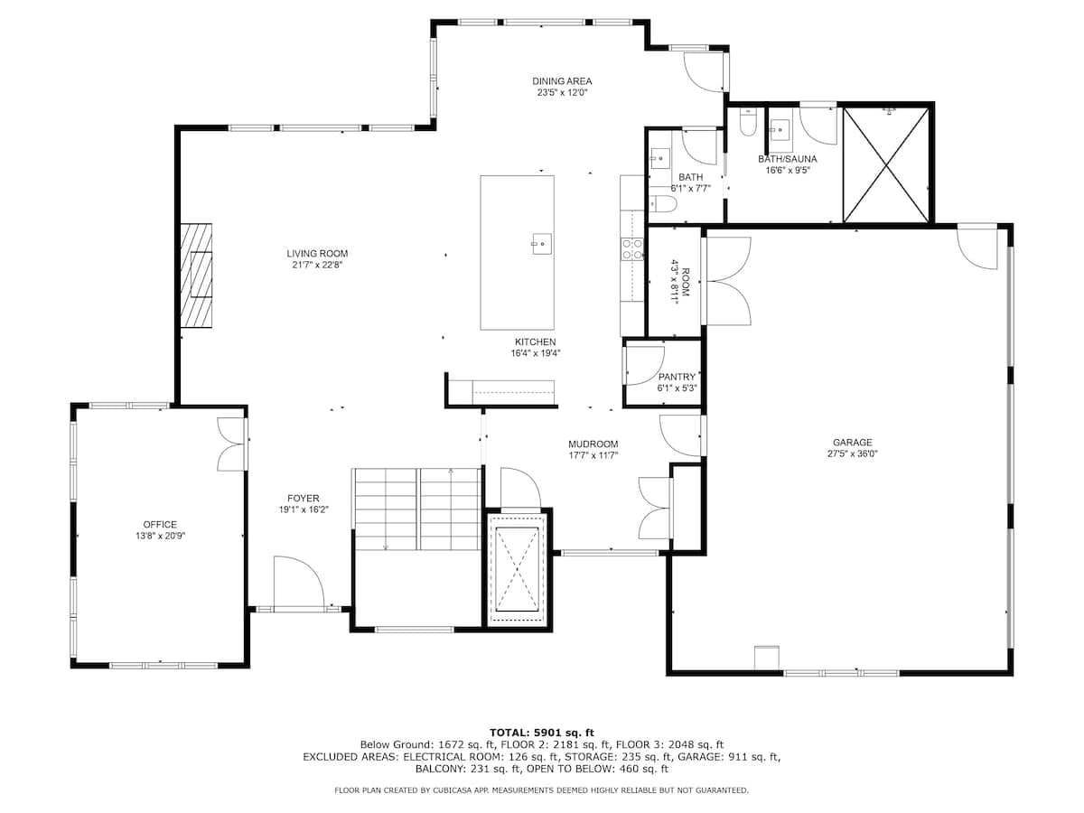 Dunegrass Path's 2nd Floor Layout