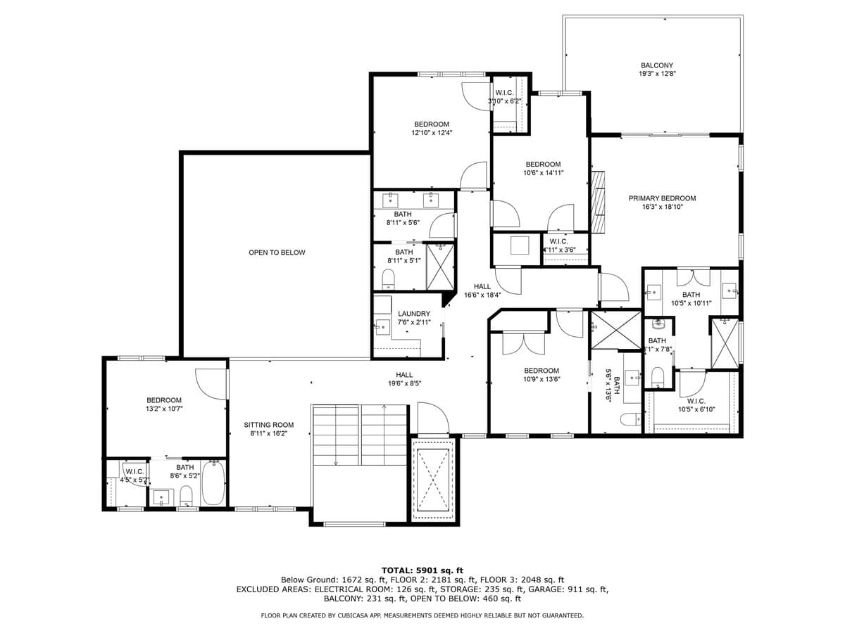Dunegrass Path's 3rd Floor Layout