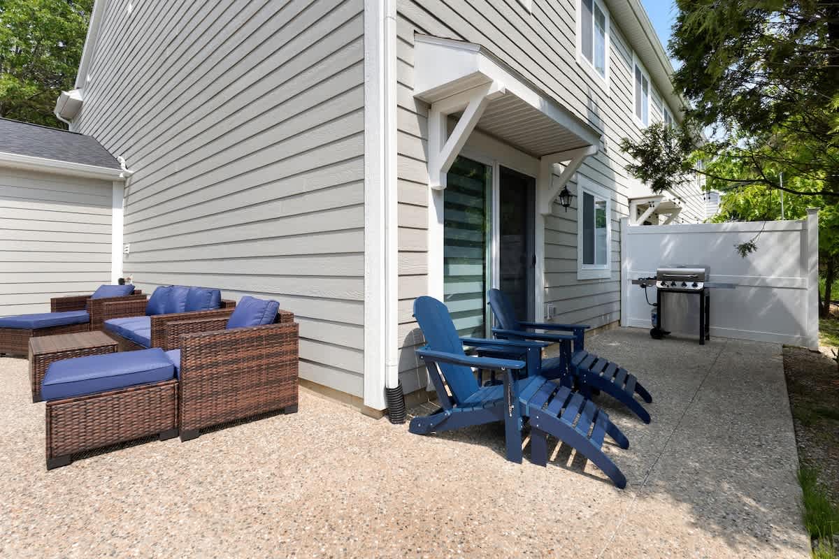 Step out, breathe in—sunshine and fresh air await just outside the door.