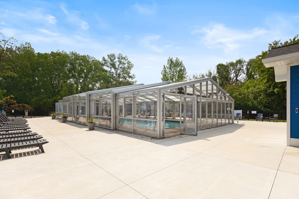 An upscale escape with exclusive pool and spa access.