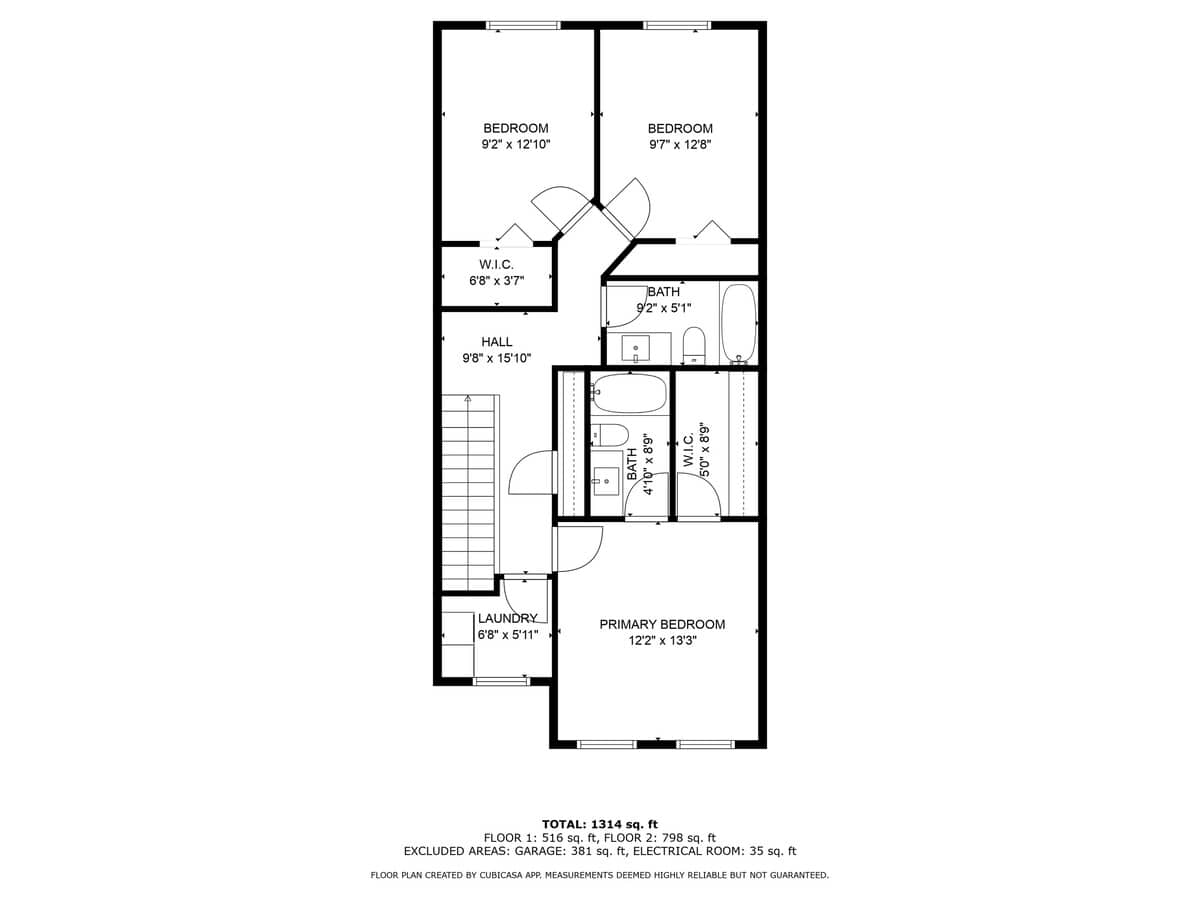 Sandy Shores Second Floor Lay out.
