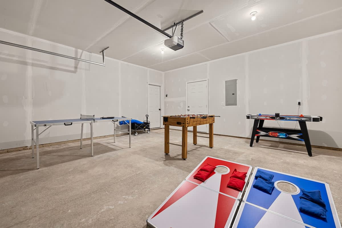 Game on! This ultimate play zone is ready for endless fun and friendly competition. Who's in?