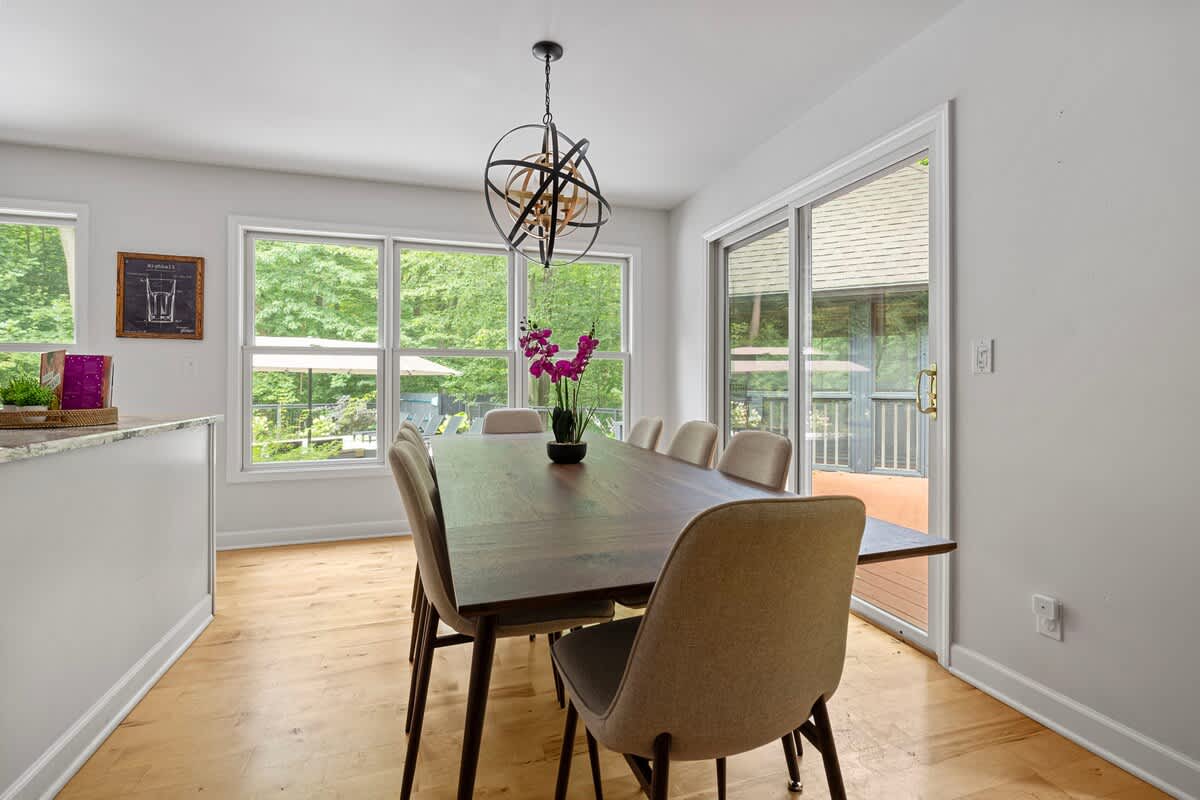 Morning coffee and evening meals just got a whole lot more picturesque.