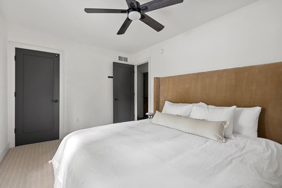 Bedroom 3 is on the main level & has a king-size beds.