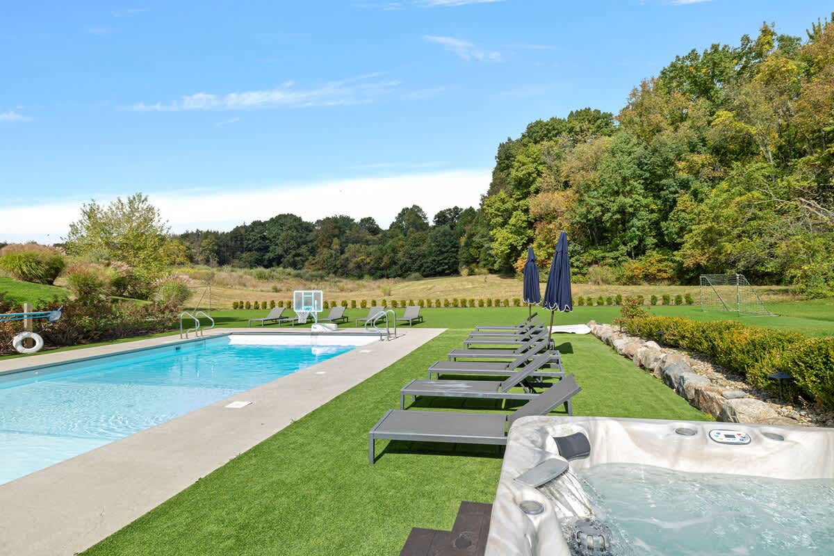 Pool or hot tub? Why not both! The perfect way to soak up the good times!