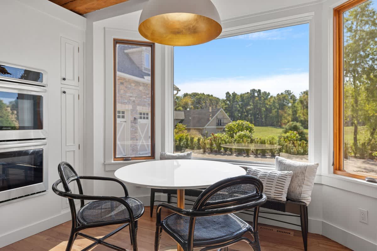 Sunshine, coffee, and a perfect view—this nook has everything you need to start the day right.