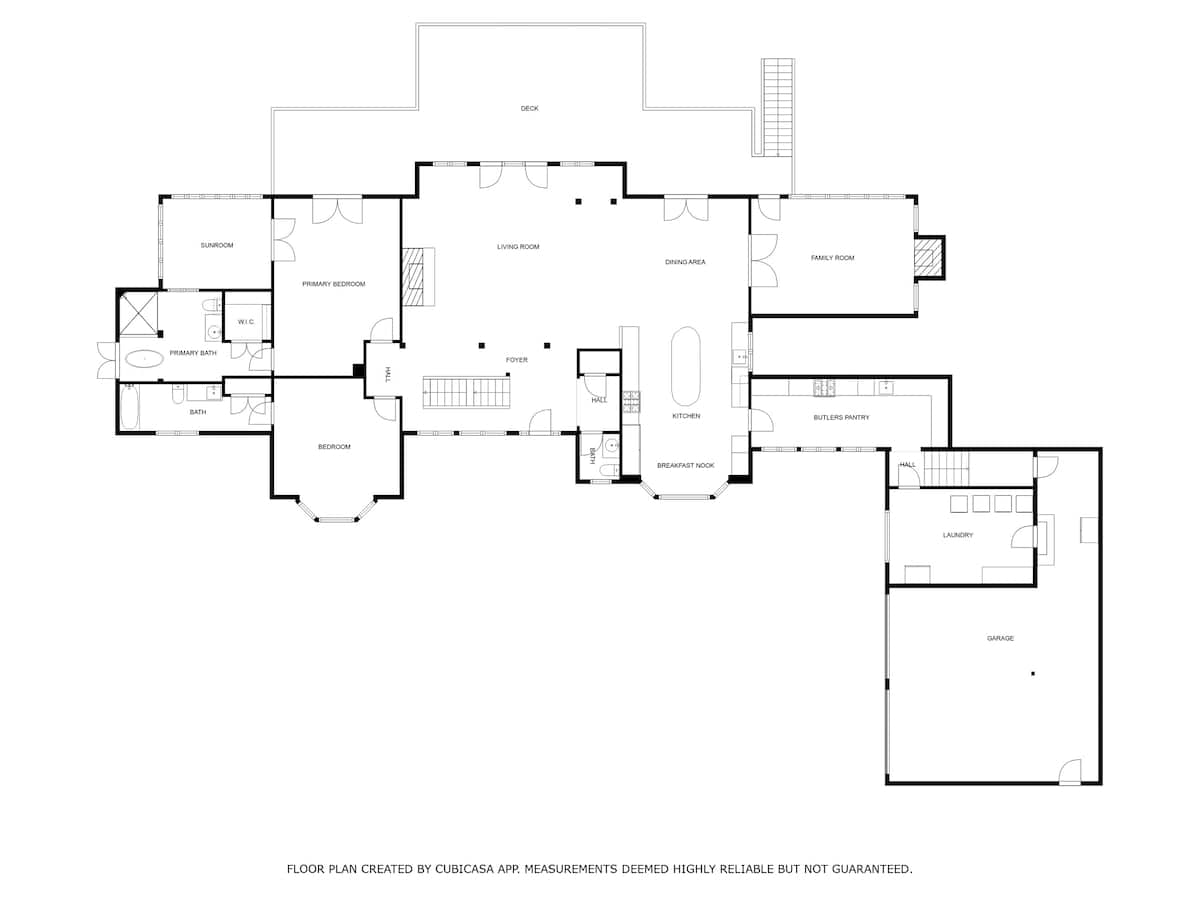 Bear Ranch Second Floor Layout.