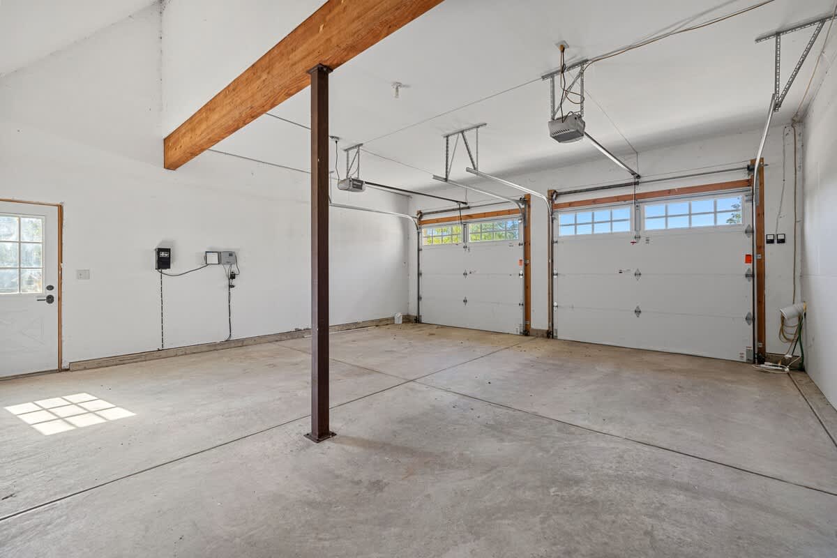 Park the cars, store the stuff, and still have room to dance!