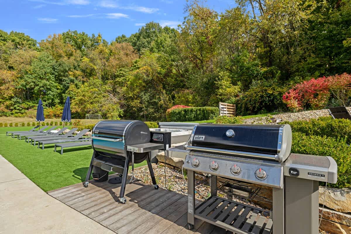 Firing up the grill and chilling by the pool—weekend plans, are sorted!
