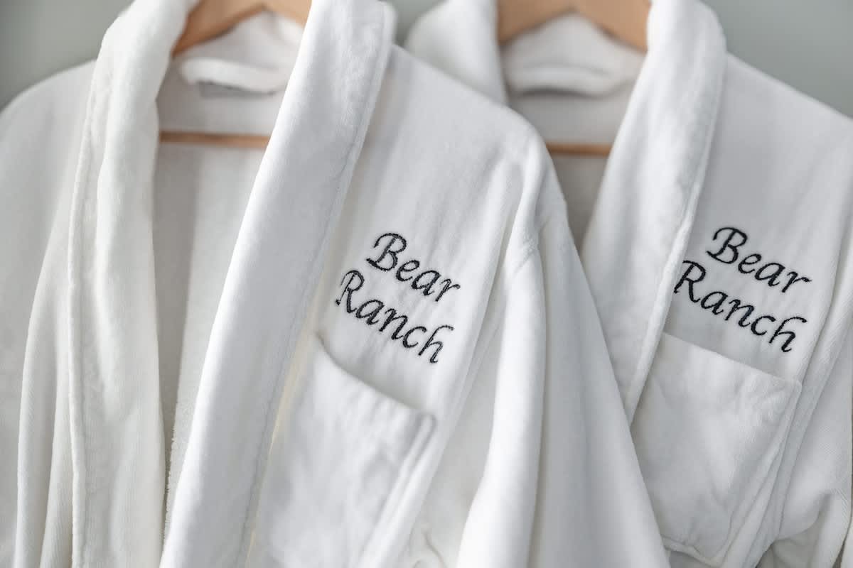 Cozying up, Bear Ranch style!