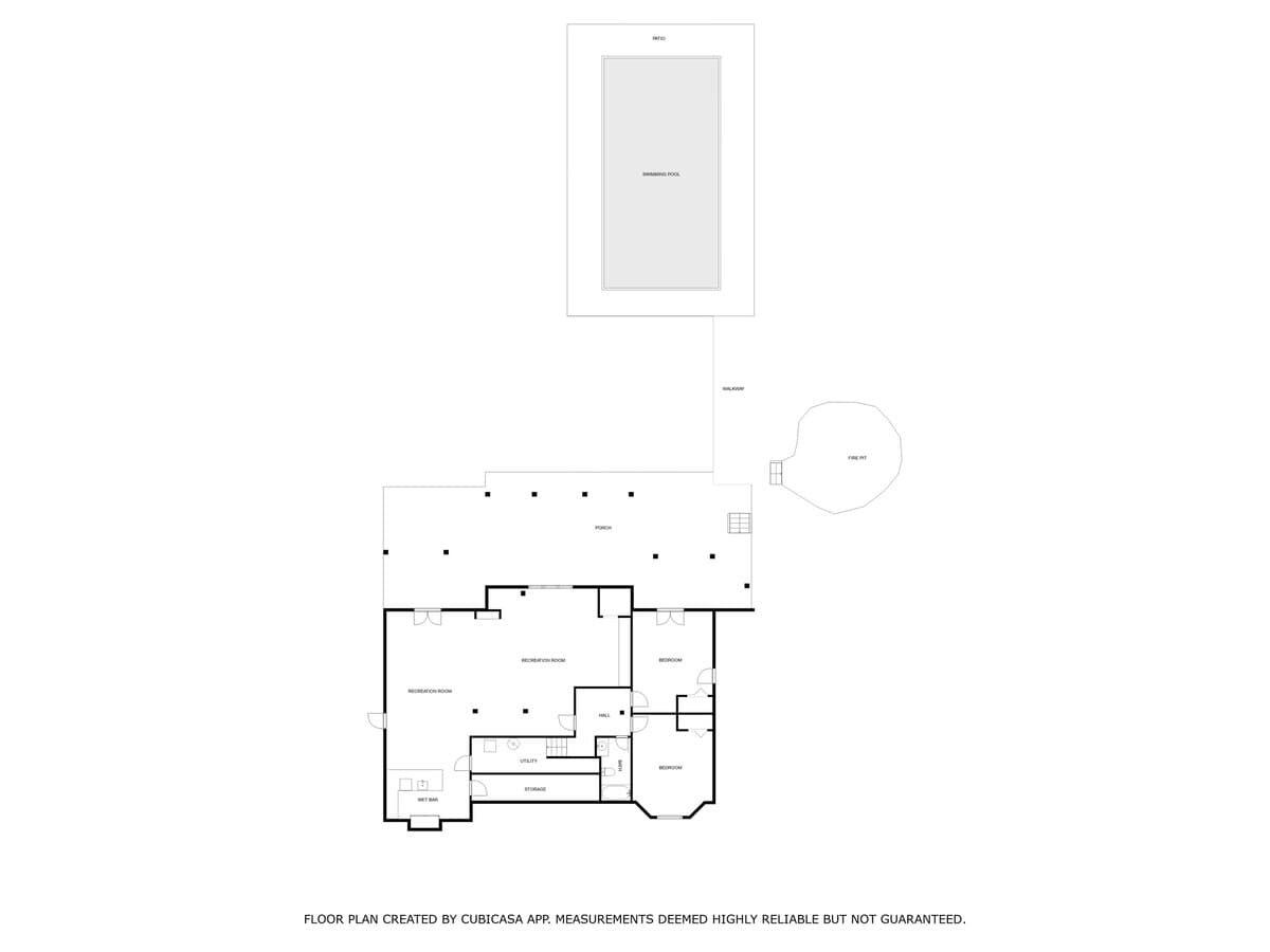 Bear Ranch Third Floor Layout.