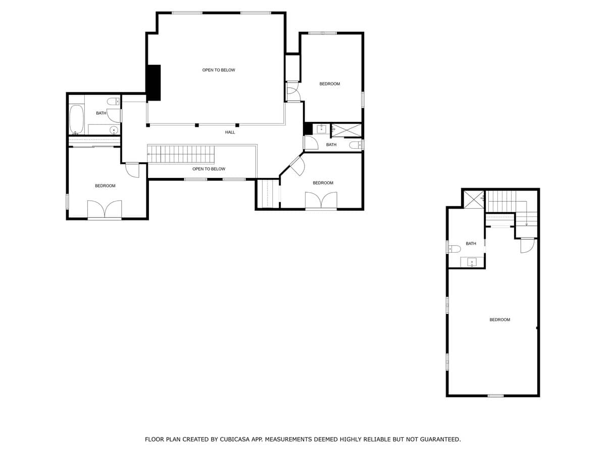 Bear Ranch First Floor Layout.