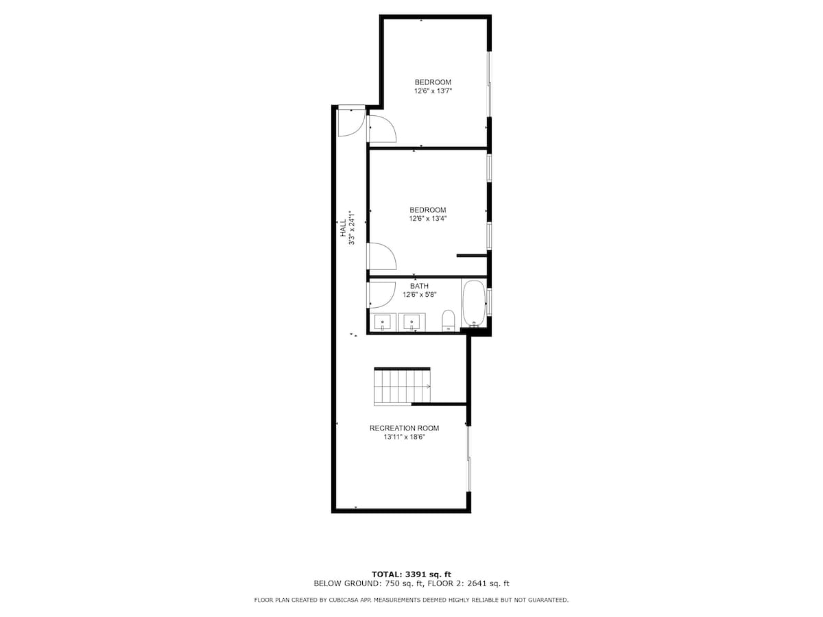 Michiana Shores Beach House 1st Floor Layout.