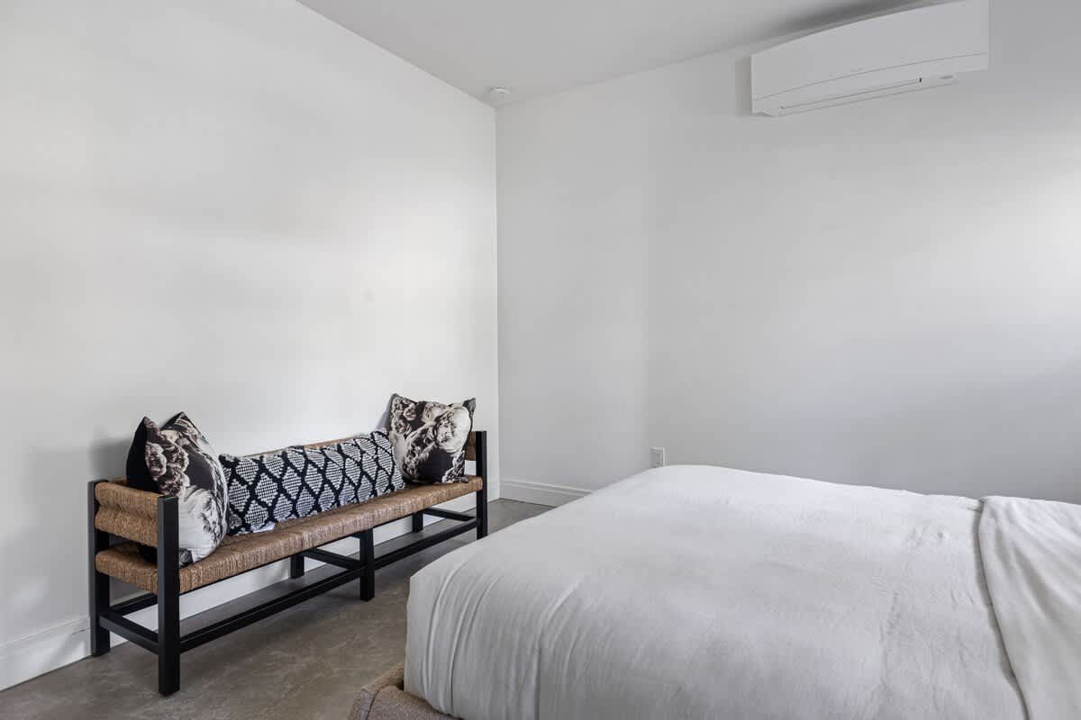 A quiet nook for restful nights and peaceful mornings.