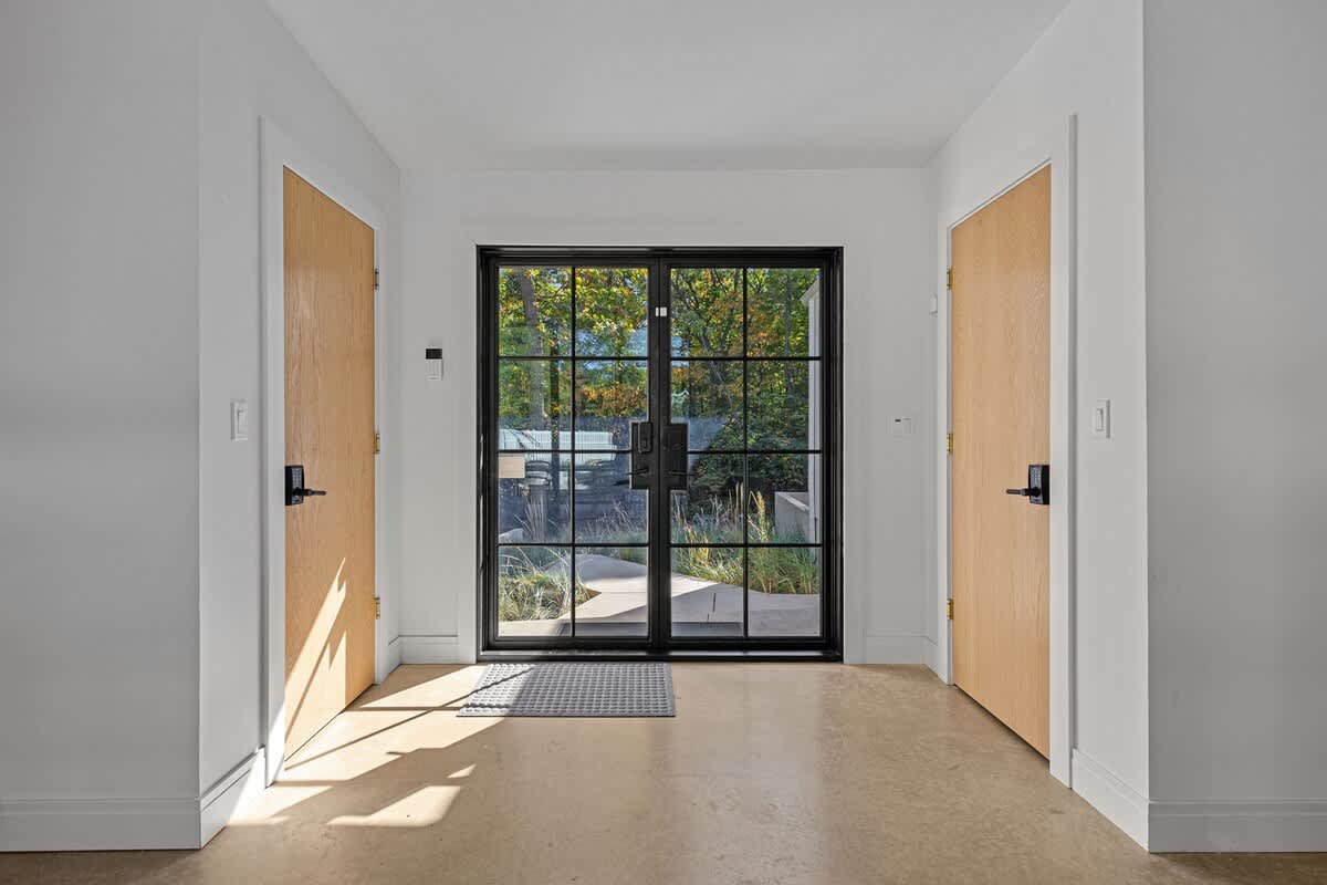 Warm light is the best welcome mat! Ready to brighten your day from the moment you walk in.