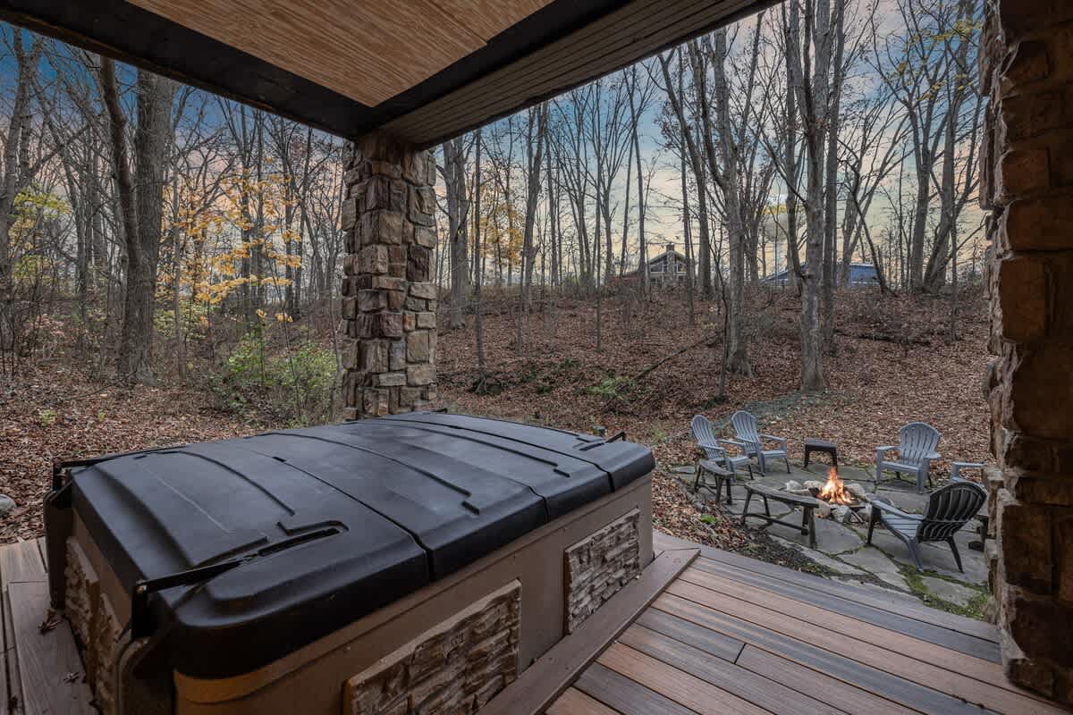From bubbles to bonfires, this spot has it all!