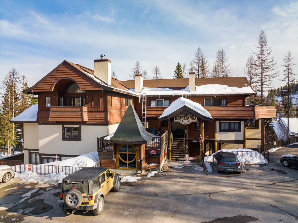 Charming chalet vibes with a side of adventure! Park your ride, grab your gear, and step into the cozy Kristianna magic.