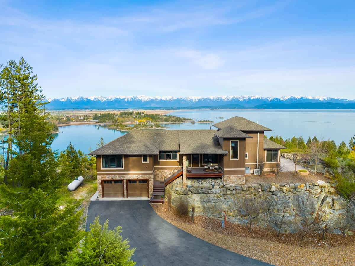 Featured Property Flathead Lake Cliff Retreat