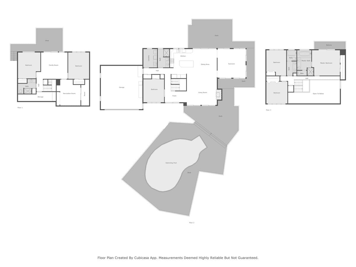 Full floorplan layout of It's a Wonderful Life.