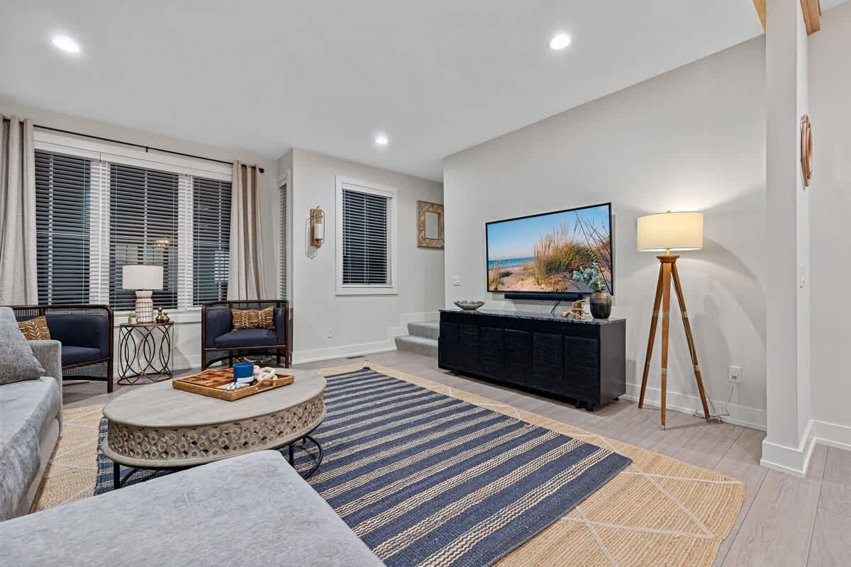 The décor at The Happy Place is effortlessly stylish and endlessly inviting.