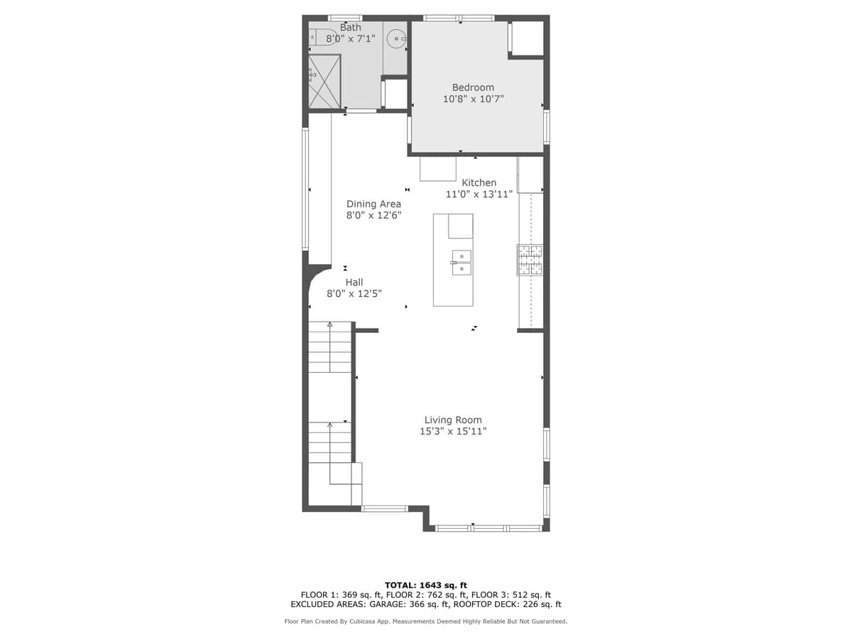 First Floor Layout of The Happy Place.