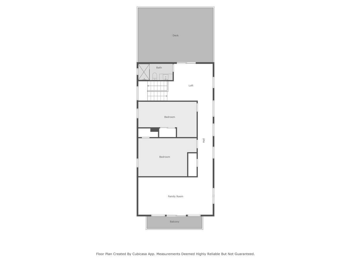 Sunset on Pokagon Second Floor Layout