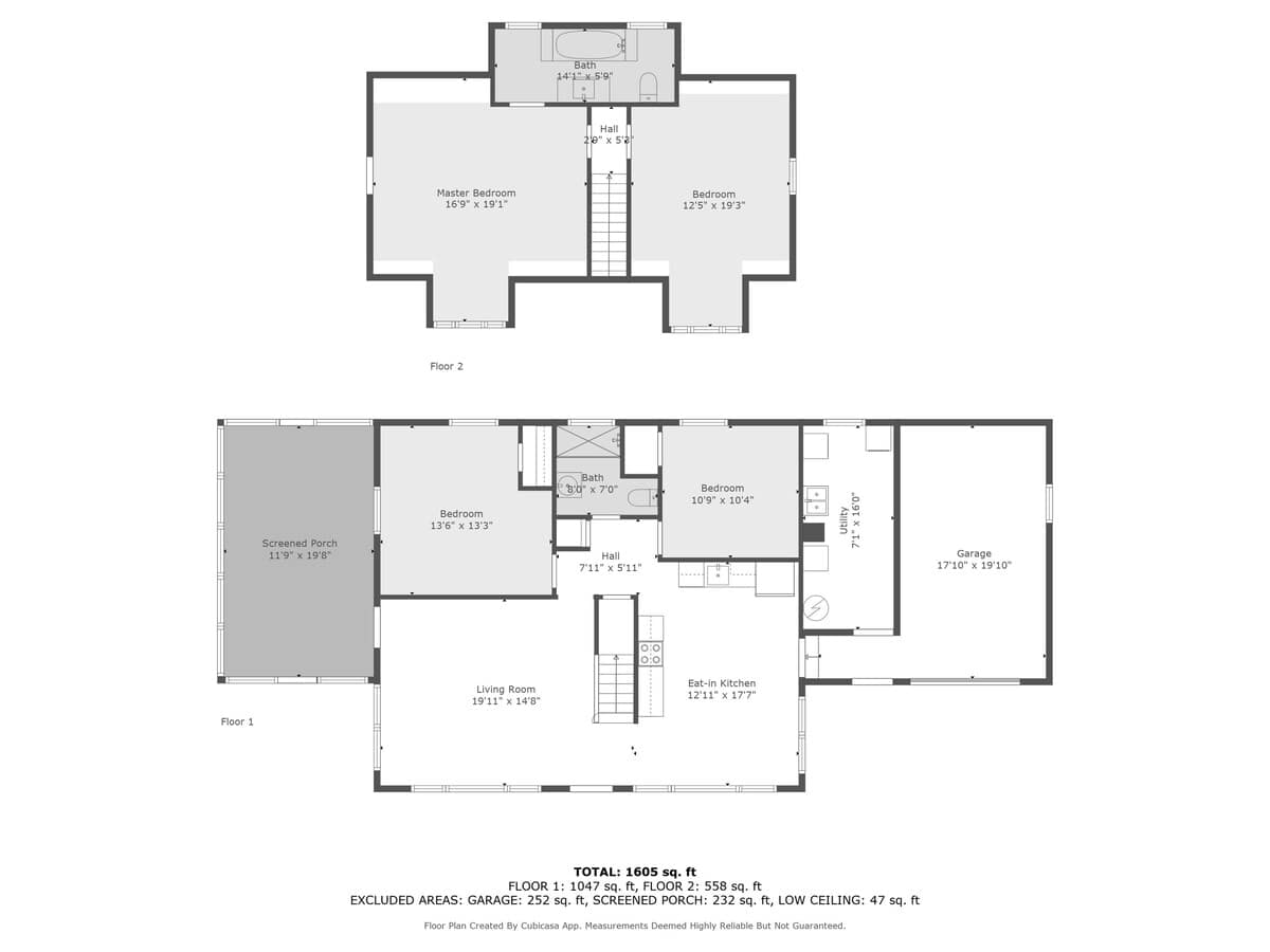 Hygge House's full floorplan