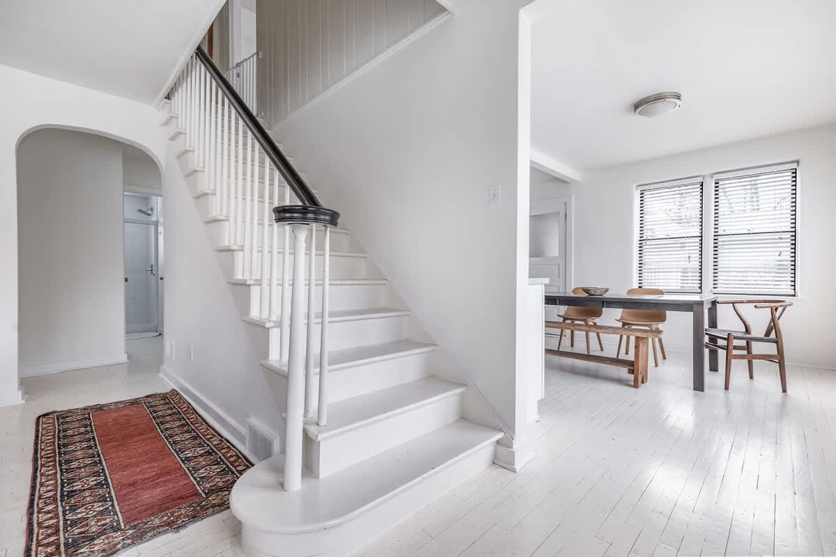 Step right up—this staircase isn’t just for climbing; it’s for making an entrance.