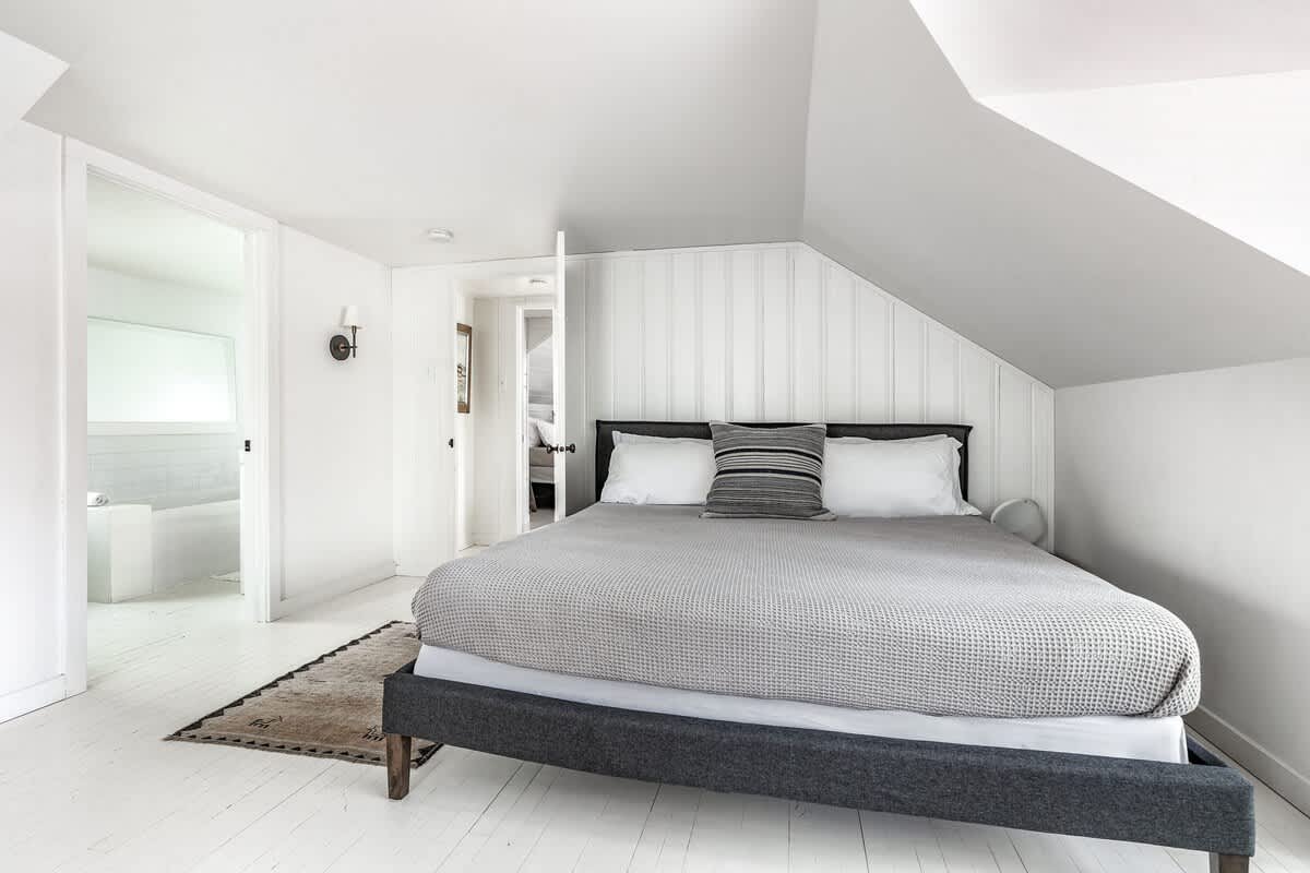 Bedroom 3 is on the upper level & has a king and 2 twin-size bed.