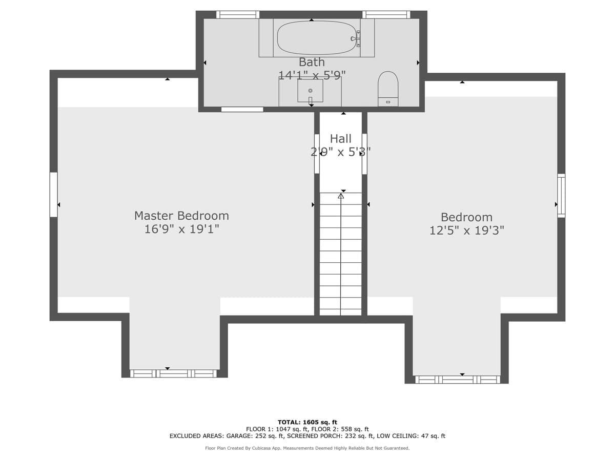 Hygge House's Second Floor Layout