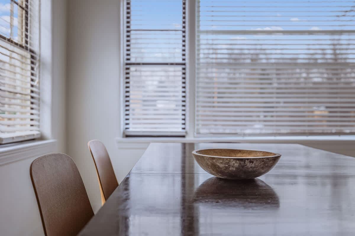 When the centerpiece steals the show, and the sunlight plays backup.