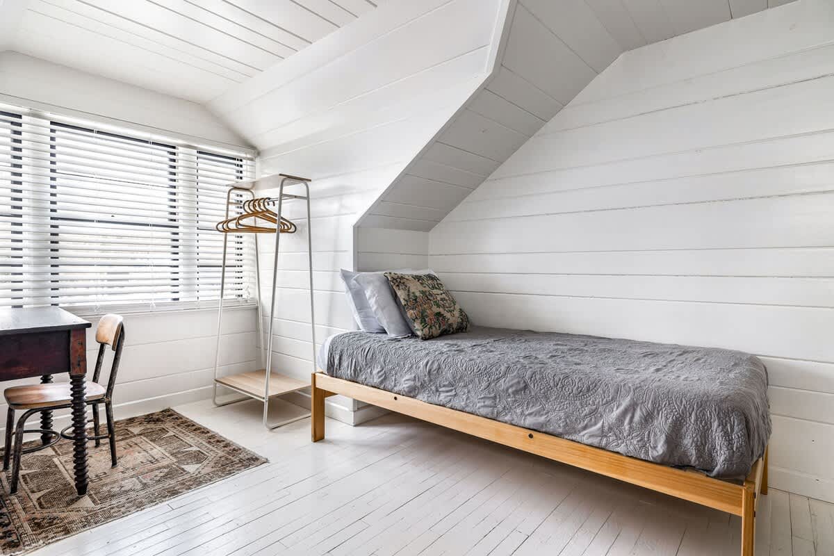 Sleep here, dream anywhere. This tucked-away treasure is ready to inspire.