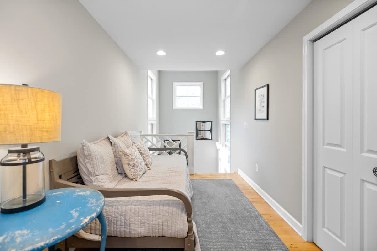 The perfect spot for napping, reading, or contemplating your next snack!