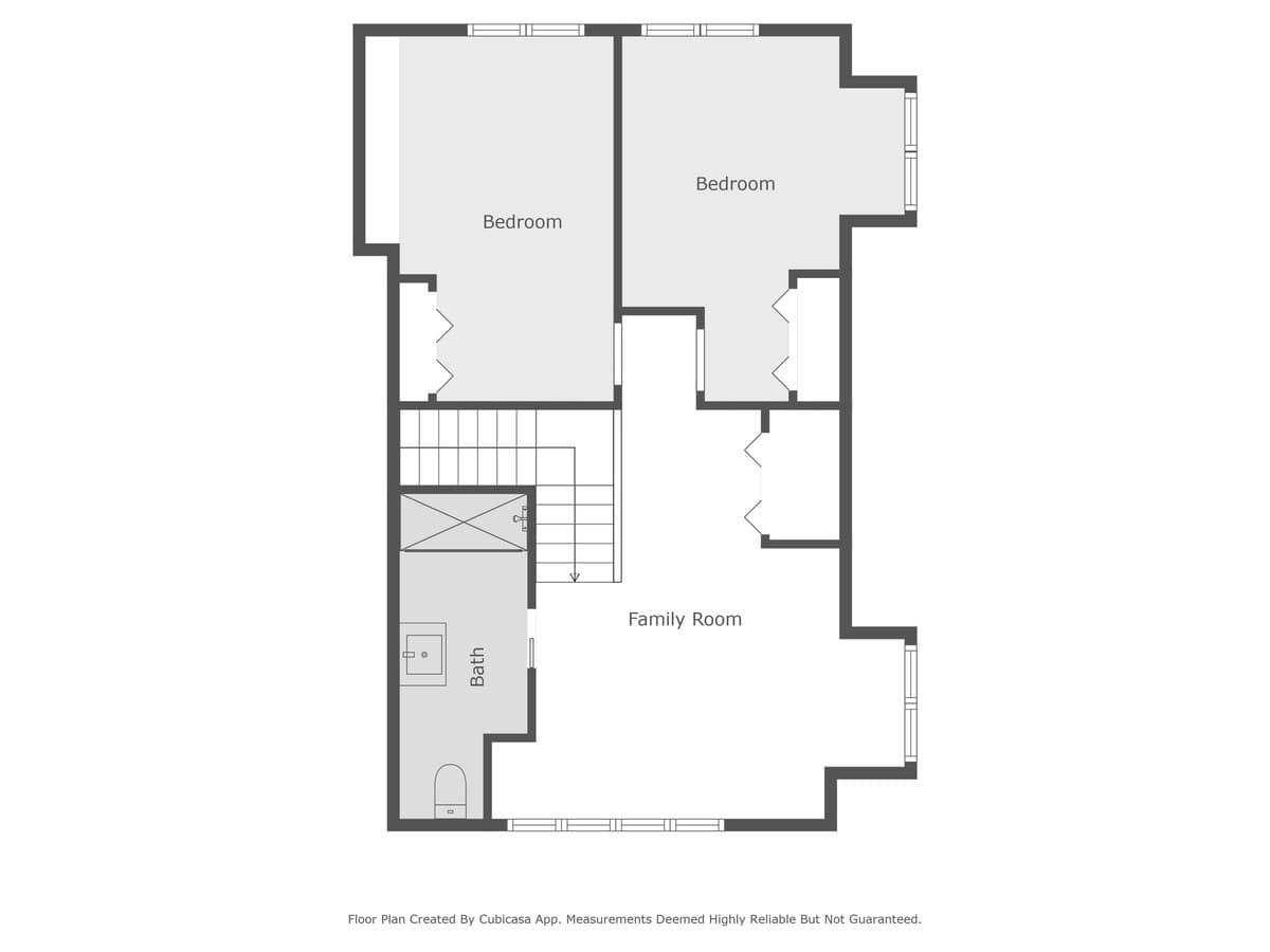 Frogmore Cottage 17's Second Floor Layout