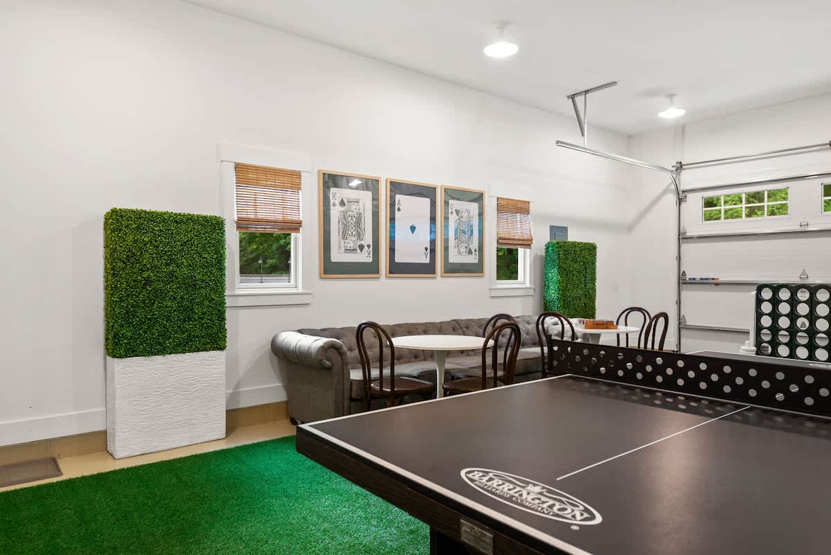 From ping pong to board games—fun never stops.