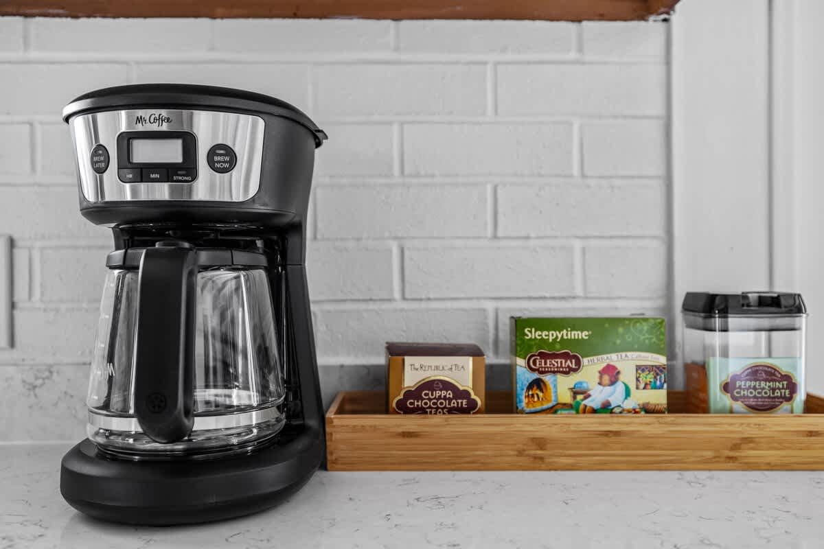 Perk up your day with a cup or 2 of your favorite brew.