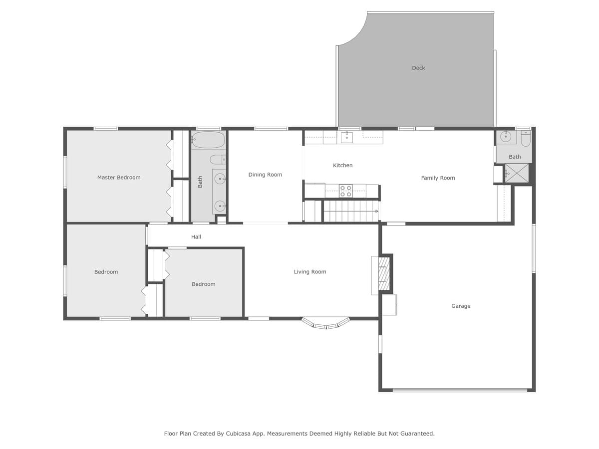 Golden Crest Getaway Main Floor Layout