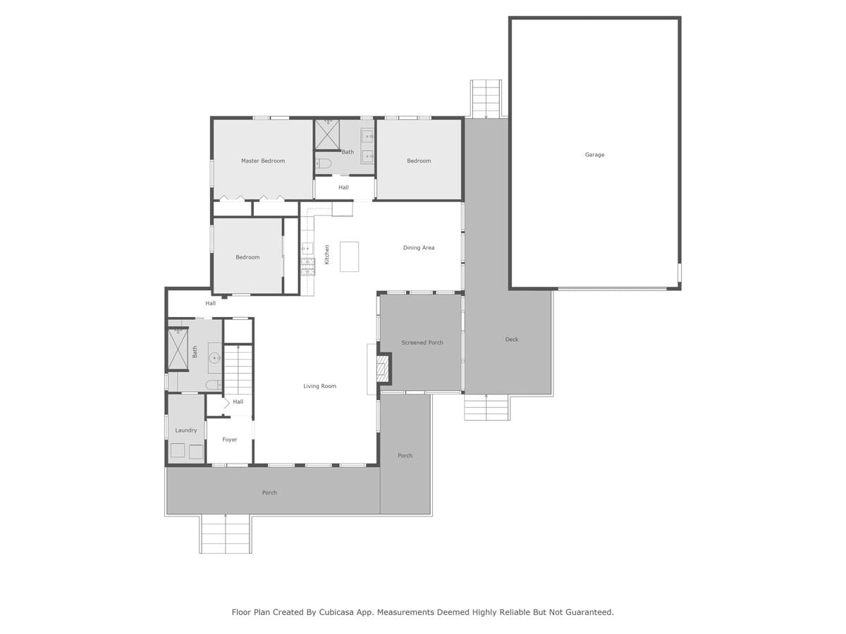 Forest House 1st floor layout