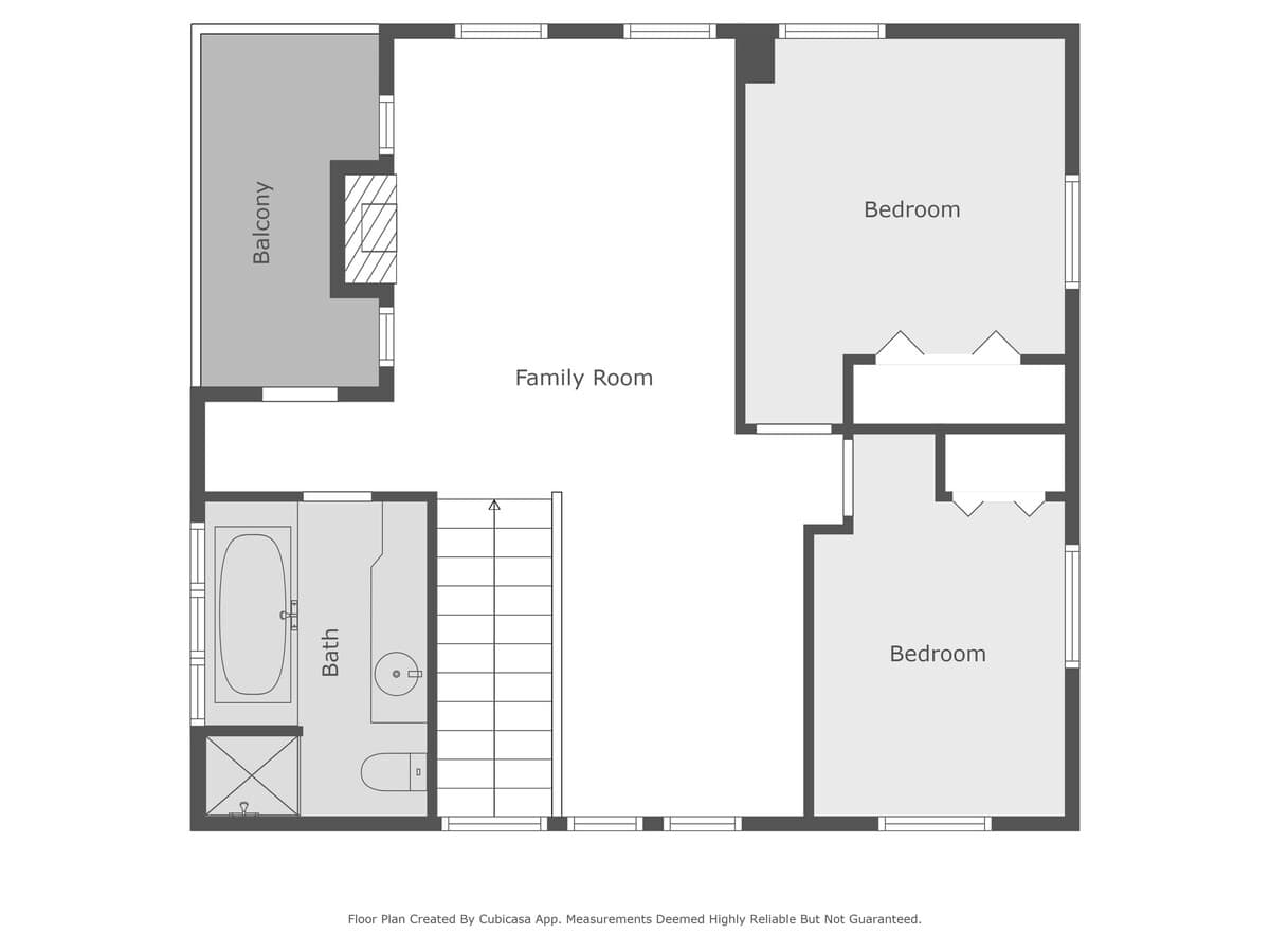 Forest House 2nd floor layout