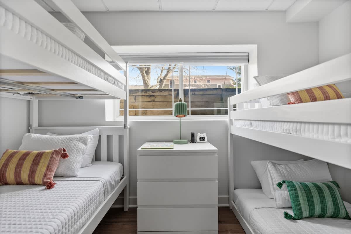Double the beds, double the fun! Perfect for cousins, siblings, or besties.
