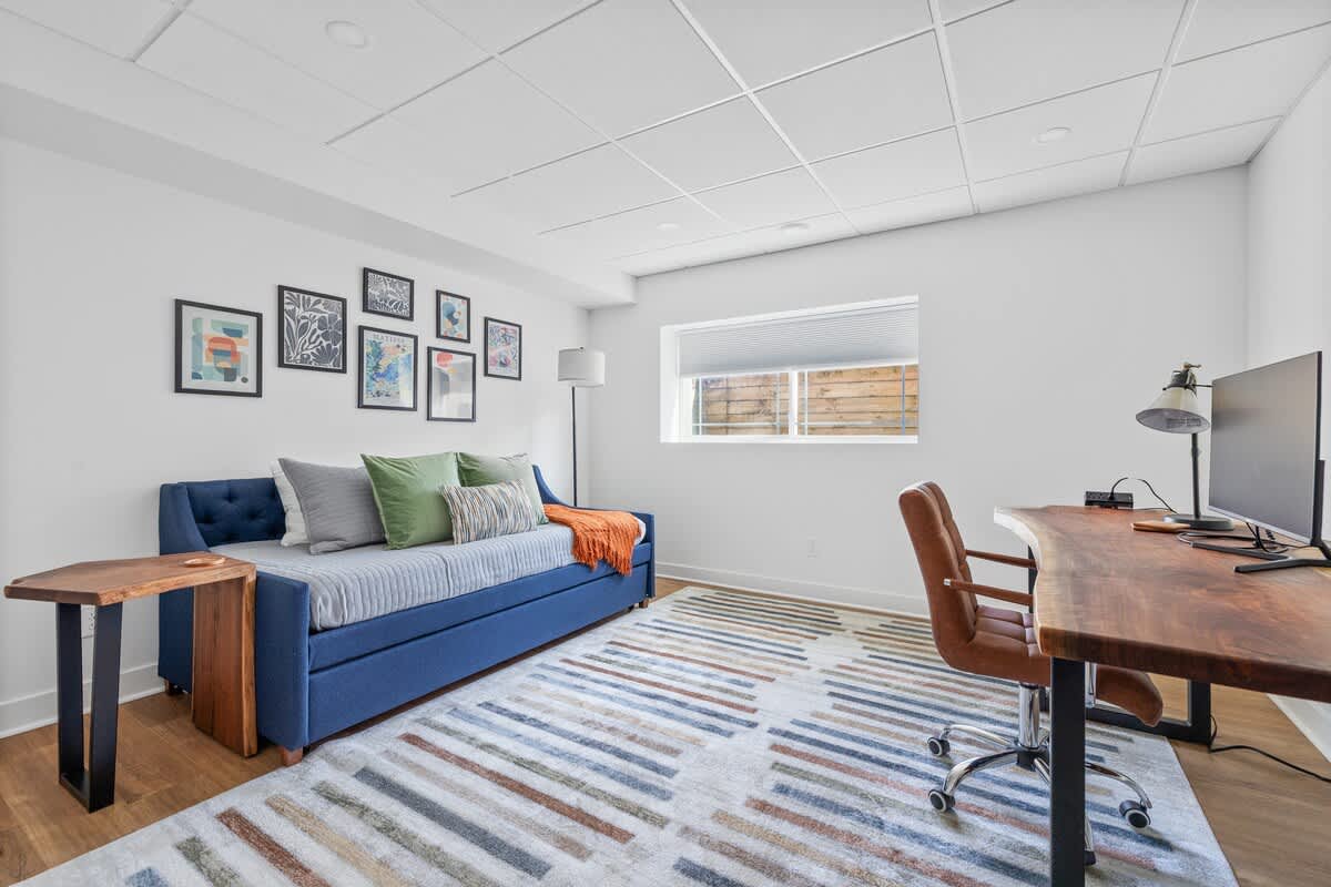 Colorful, comfy, and full of possibilities (yes, that’s a daybed!).