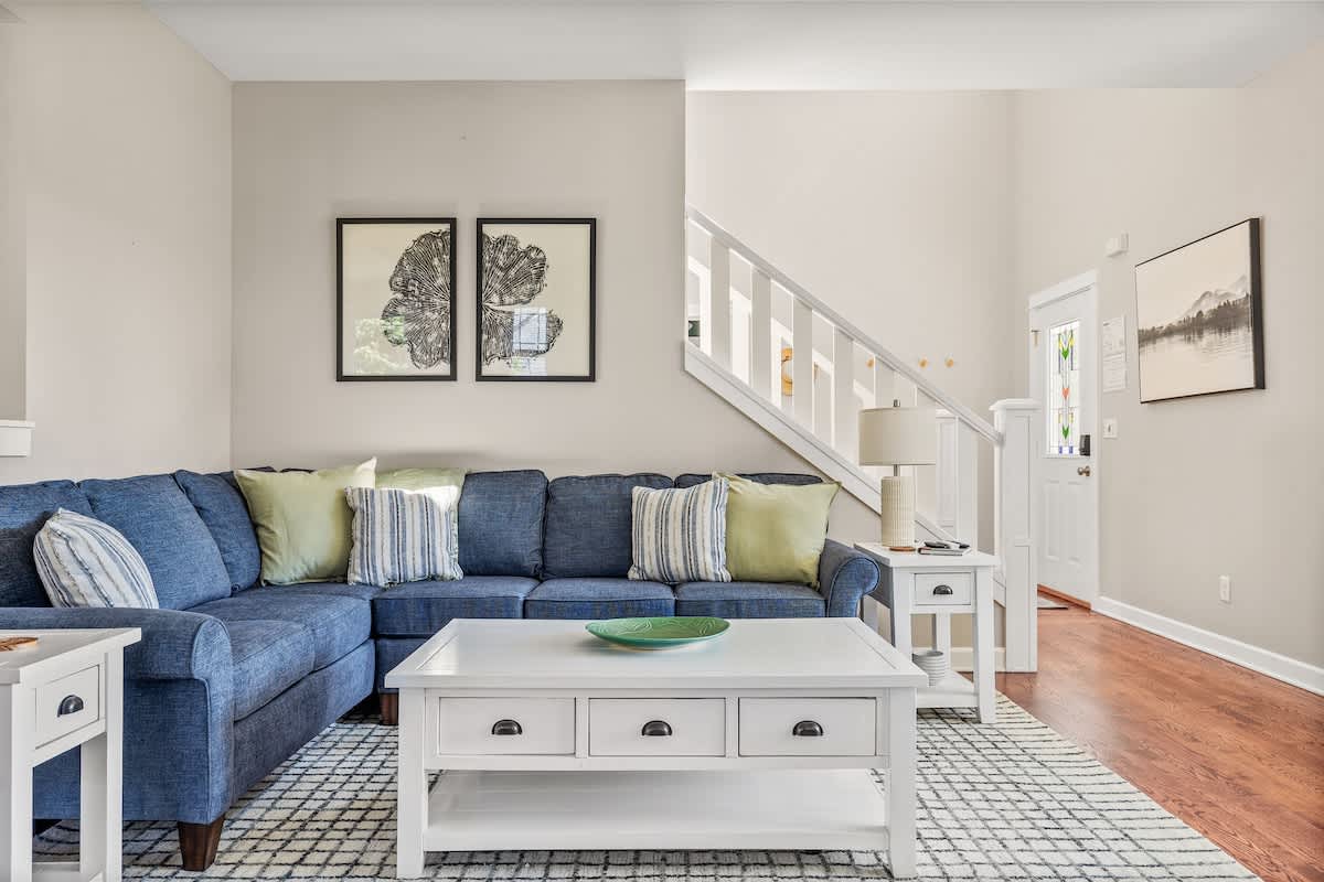 Comfy couch, sunny corners—this is where the good times lounge.