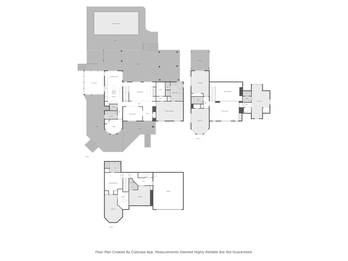 Sunny Dunes Retreat Floor Plan.