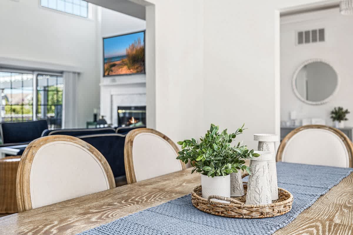 Inviting touches and timeless design throughout.